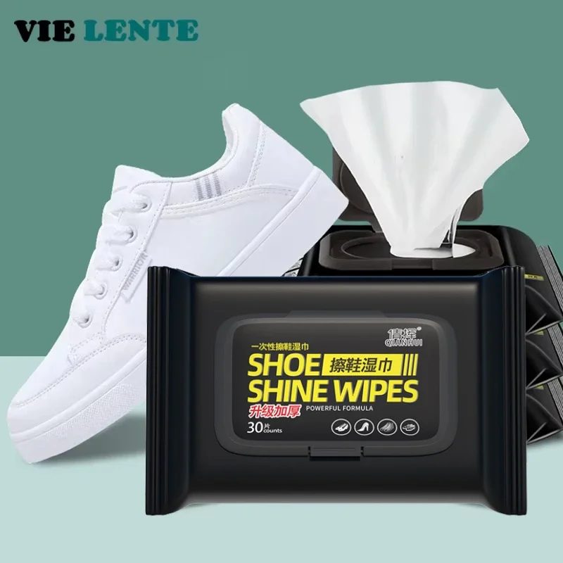 12-60Pcs Disposable Shoes Clea - Shoe Cleaner recension och pris