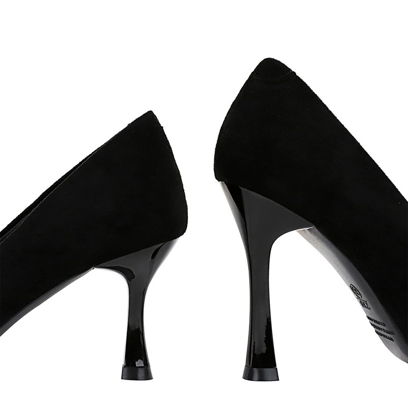 BIGTREE Shoes Suede Black Wome - Shoe Tree recension och pris