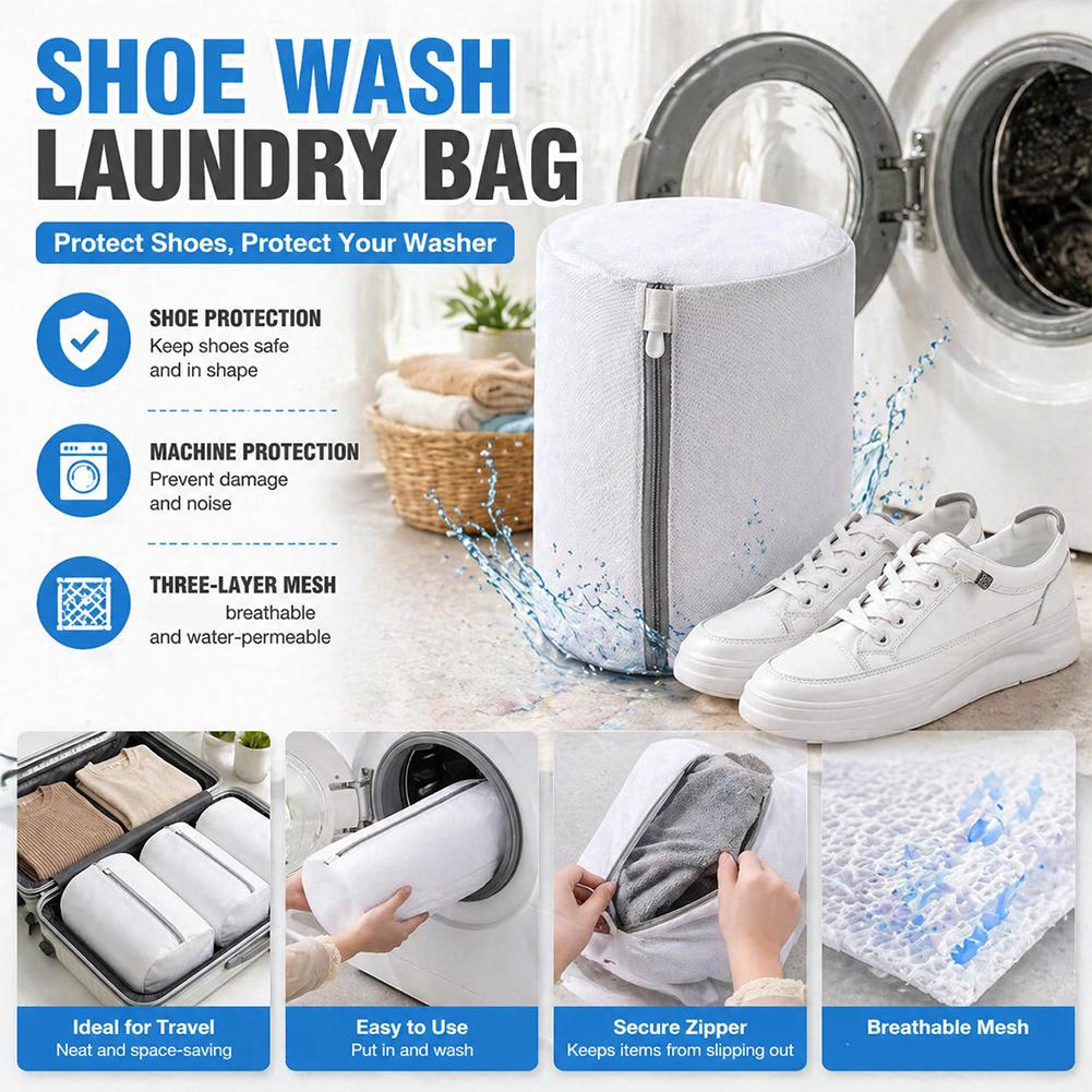 Portable Shoe Wash Laundry Bag - Sneaker Cleaner recension och pris