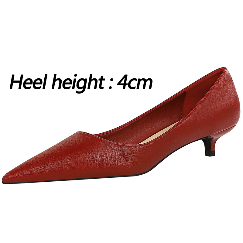 Fashion Pointed Toe Mid Heeled - Shoe Tree recension och pris